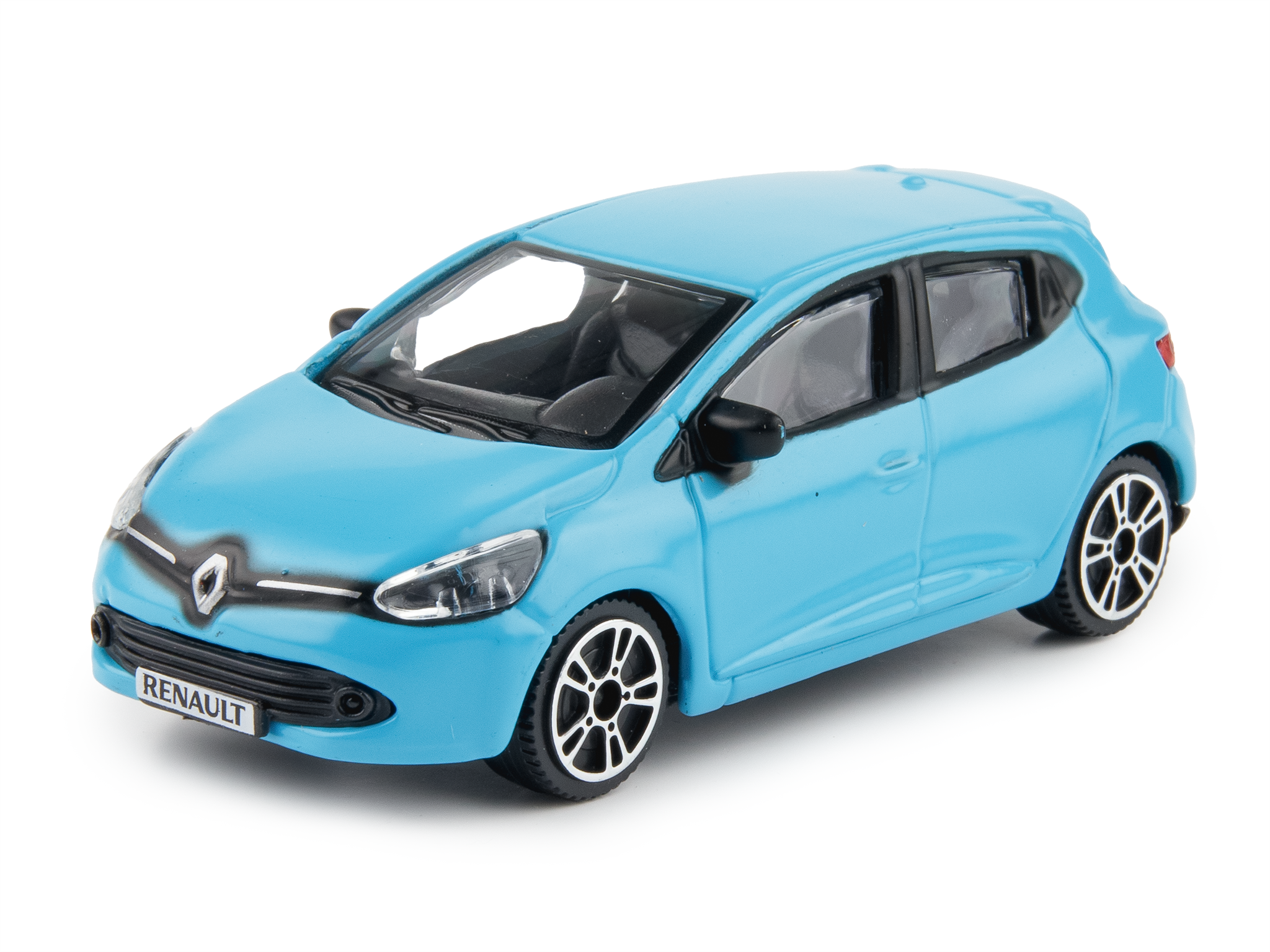 Renault Clio 2013 blue - 1:43 Scale Diecast Toy Car