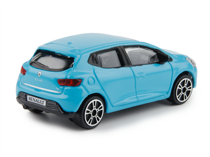 Renault Clio 2013 blue - 1:43 Scale Toy Car