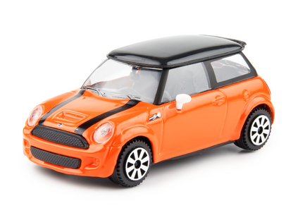 MINI Cooper S orange/black - 1:43 Scale Toy Car