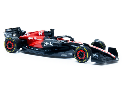 Alfa Romeo F1 Team Stake C43 #77 F1 2023 Valtteri Bottas - 1:43 Scale Model Car