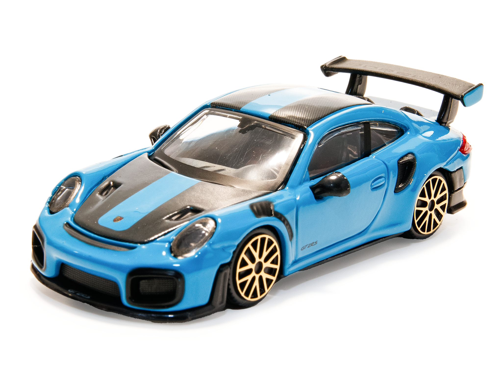 Porsche 911 GT2 RS blue - 1:43 Scale