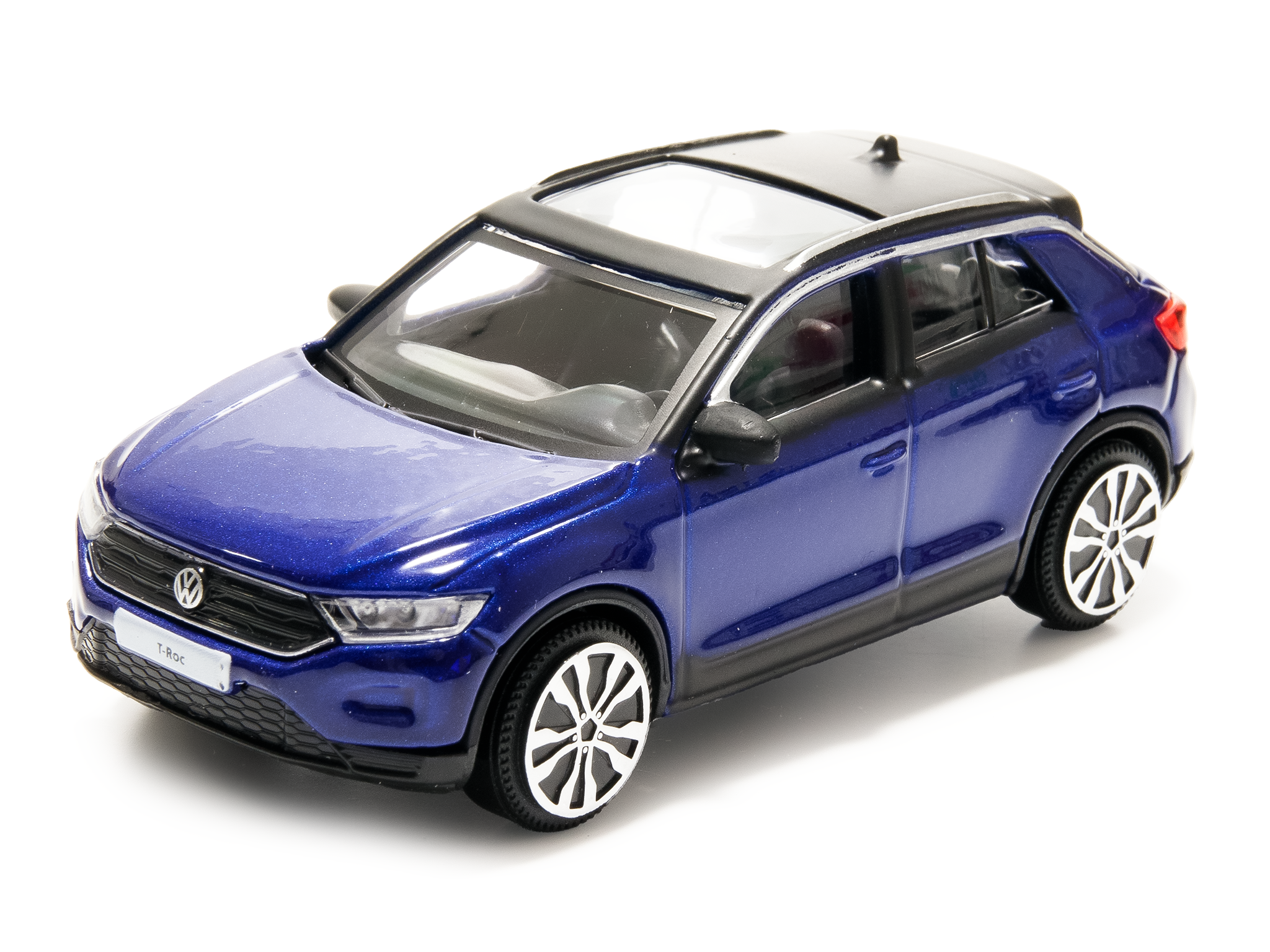 Volkswagen T-Roc 2021 blue - 1:43 Scale Diecast Toy Car