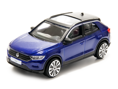 Volkswagen T-Roc 2021 blue - 1:43 Scale Toy Car