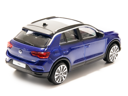 Volkswagen T-Roc 2021 blue - 1:43 Scale Toy Car