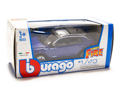 Volkswagen T-Roc 2021 blue - 1:43 Scale Toy Car