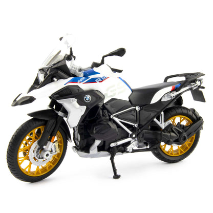 BMW R 1250 GS diecast 1:12 White/Blue Maisto Motorcycle Model