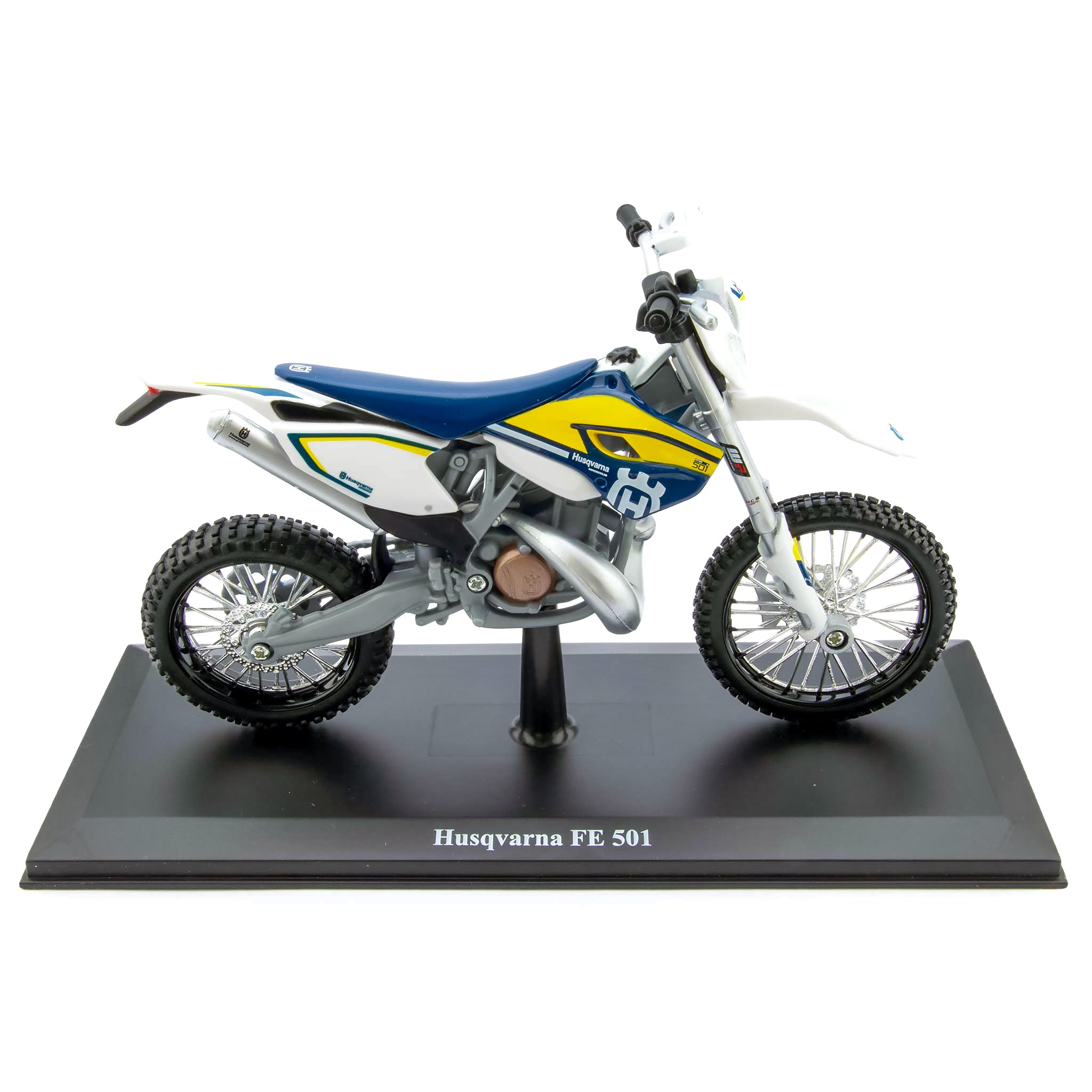 Husqvarna FE 501 2016 white - 1:12 Scale Diecast Model Motorcycle
