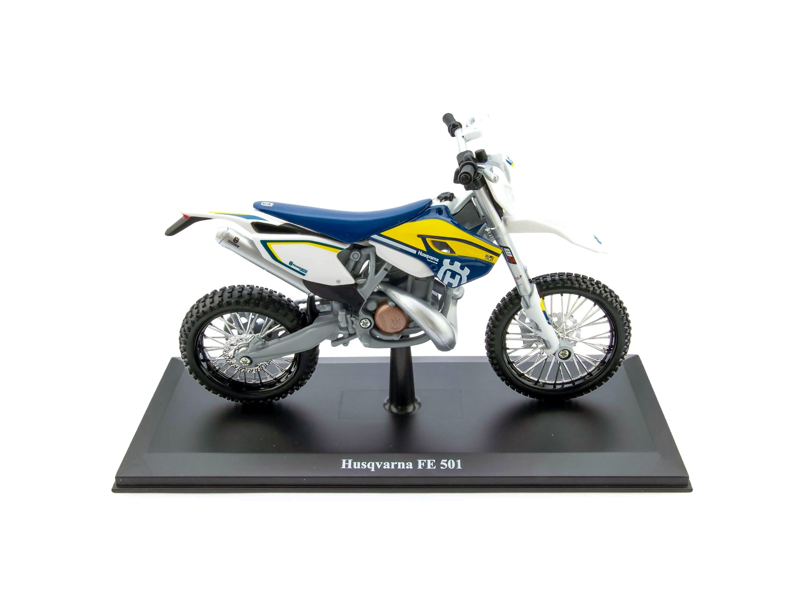 Husqvarna FE 501 2016 white - 1:12 Scale Motorbike Model