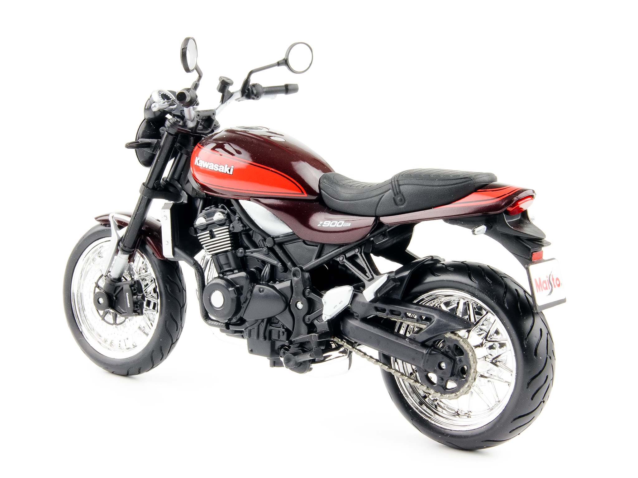 Kawasaki Z900RS 2019 Candytone Brown/Candytone Orange - 1:12 Scale Motorbike Model