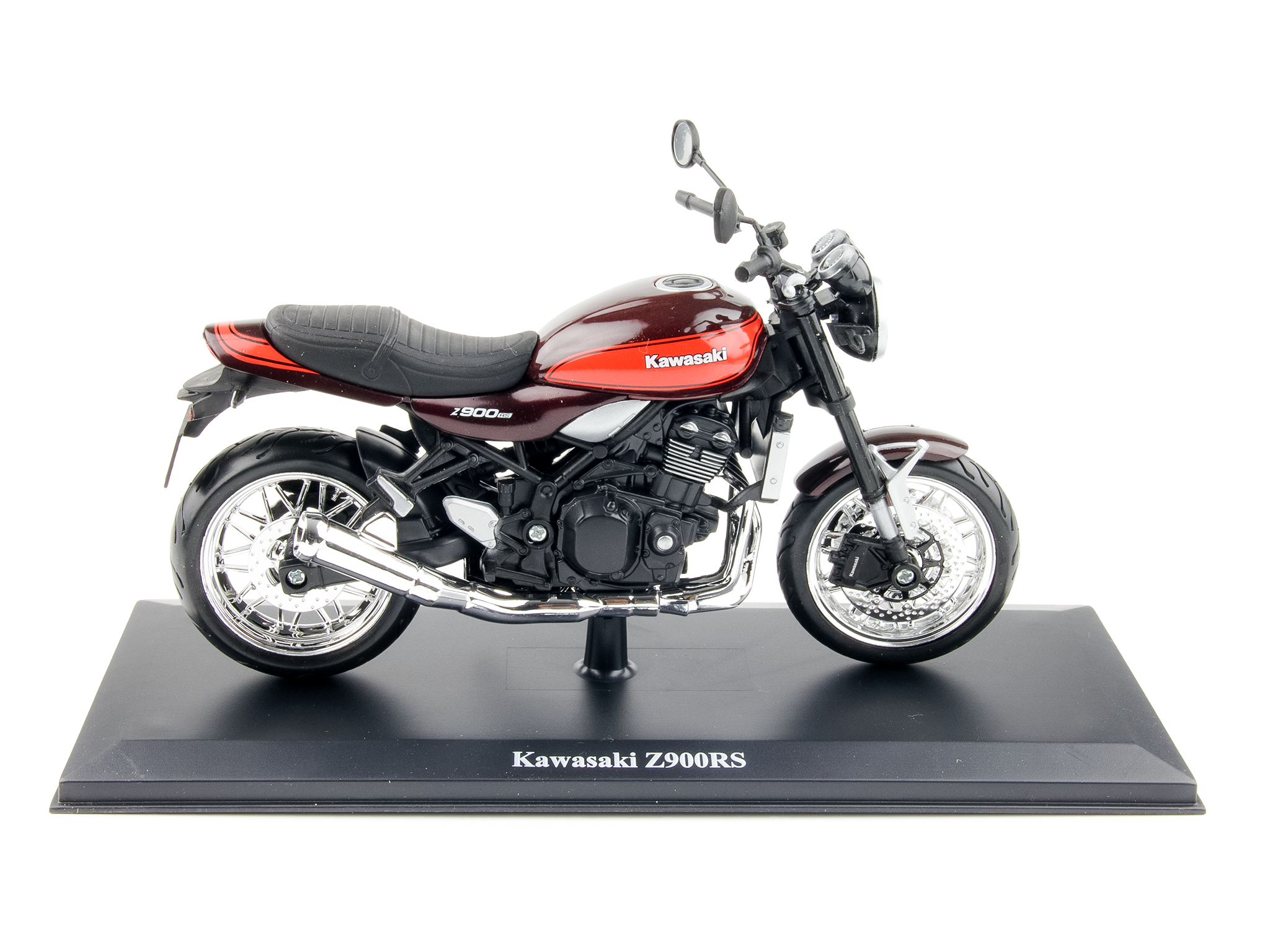 Kawasaki Z900RS 2019 Candytone Brown/Candytone Orange - 1:12 Scale Diecast Model Motorcycle