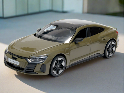 Audi e-tron GT 2022 green - 1:24 Scale Model Car