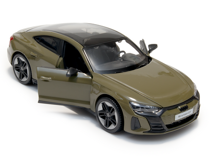 Audi e-tron GT 2022 green - 1:24 Scale Model Car