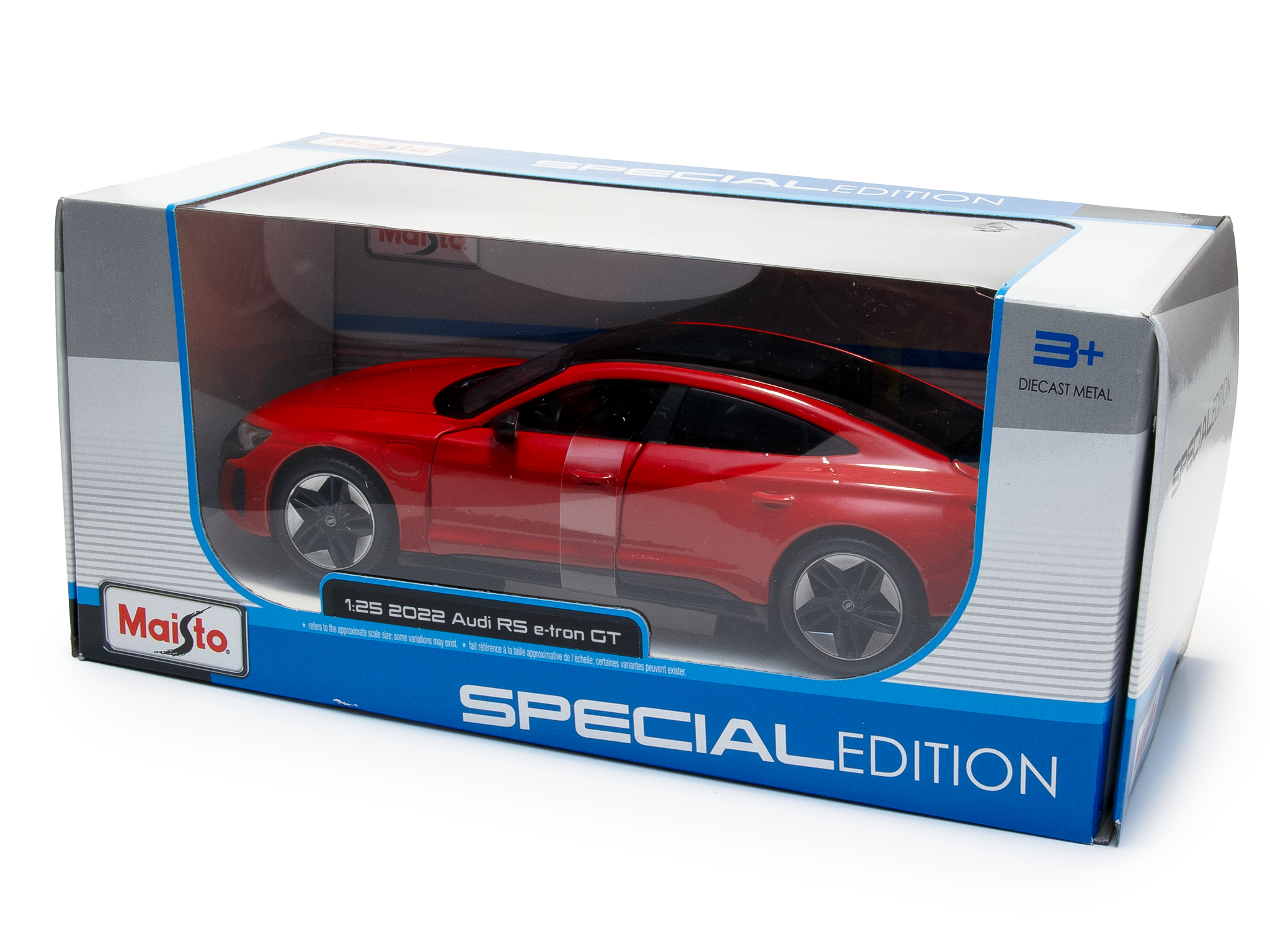 Audi e-tron GT 2022 red - 1:24 Scale Diecast Model Car