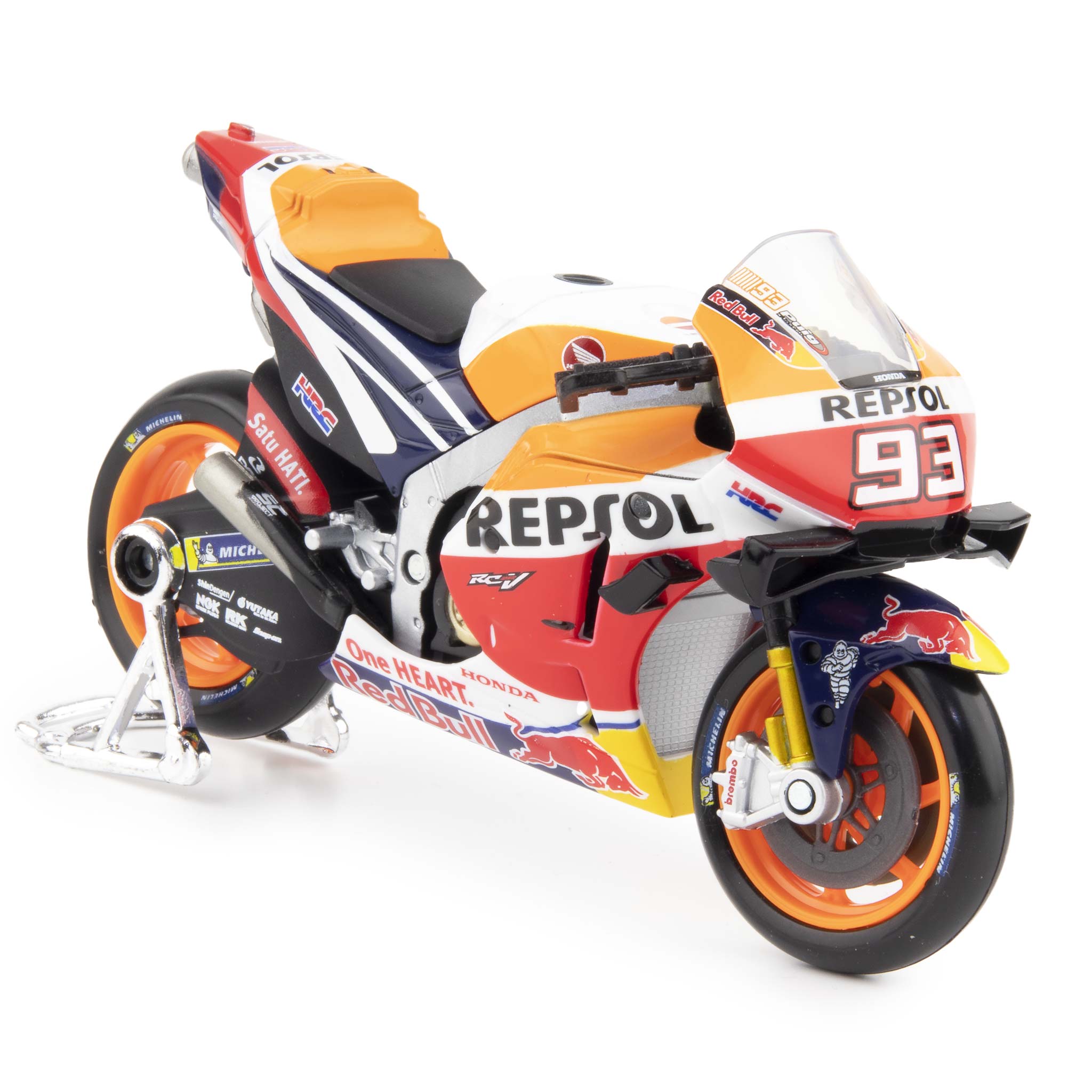 Repsol Honda RC213V #93 Marc Marquez MotoGP 2021 1:18 Scale Maisto Diecast Model