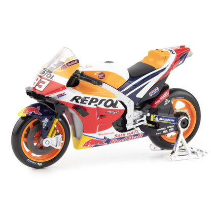 Repsol Honda RC213V #93 Marc Marquez MotoGP 2021 1:18 Scale Maisto Diecast Model
