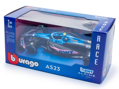 BWT Alpine F1 Team A523 #10 F1 2023 Pierre Gasly - 1:43 Scale Model Car