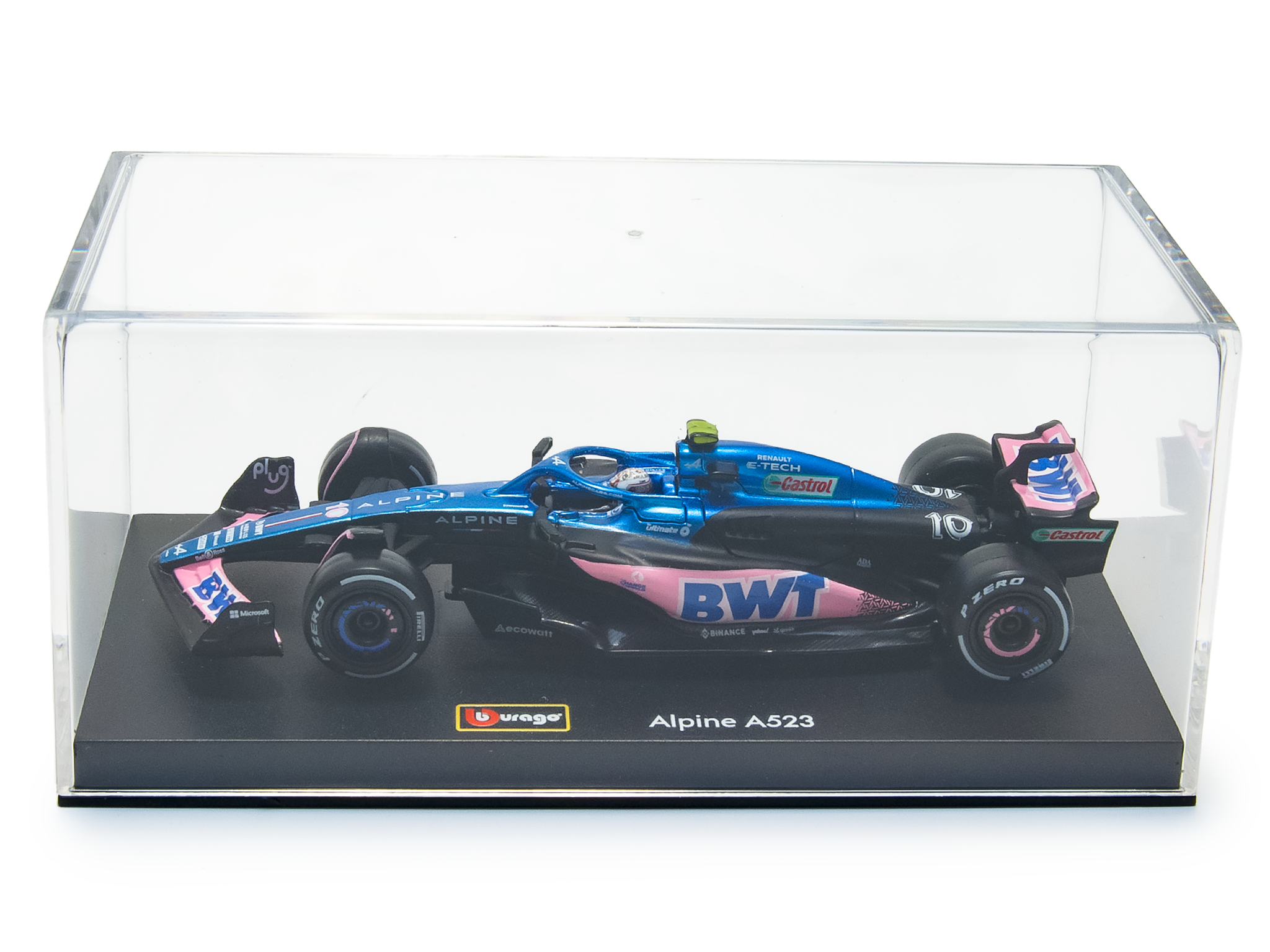 BWT Alpine F1 Team A523 #10 F1 2023 Pierre Gasly - 1:43 Scale Model Car (w/Driver)