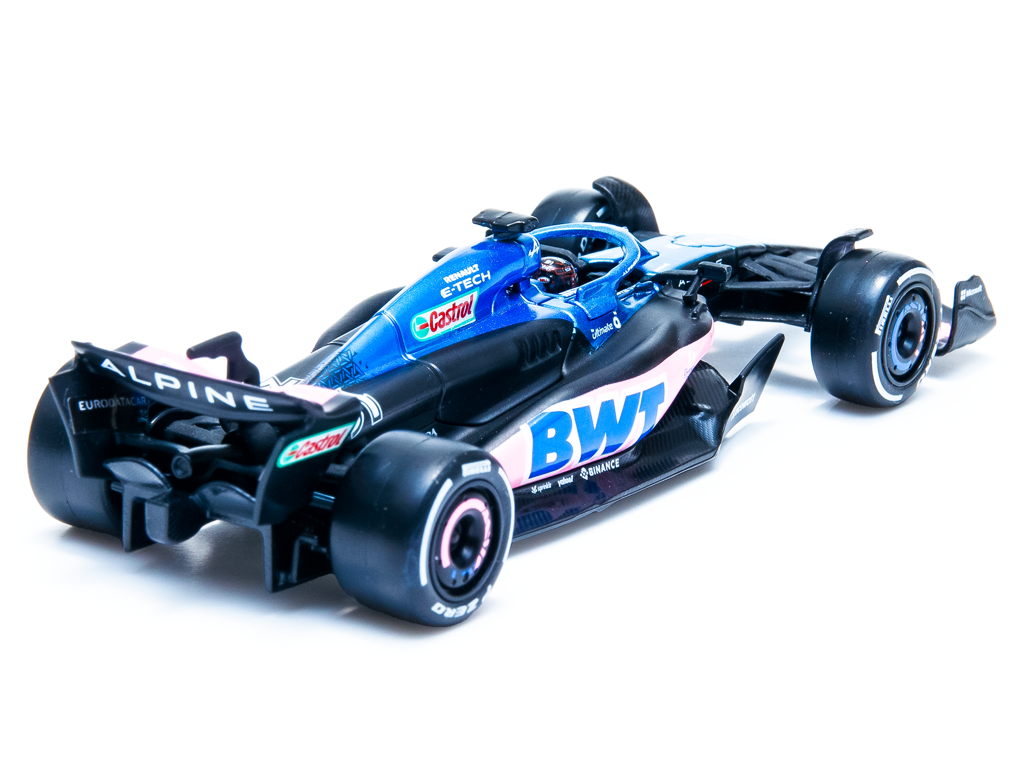 BWT Alpine F1 Team A523 #31 F1 2023 Esteban Ocon- 1:43 Scale Diecast Model Car (w/Driver)