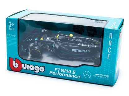 Mercedes-AMG F1 W14 E Performance #44 F1 2023 Lewis Hamilton - 1:43 Scale Model Car