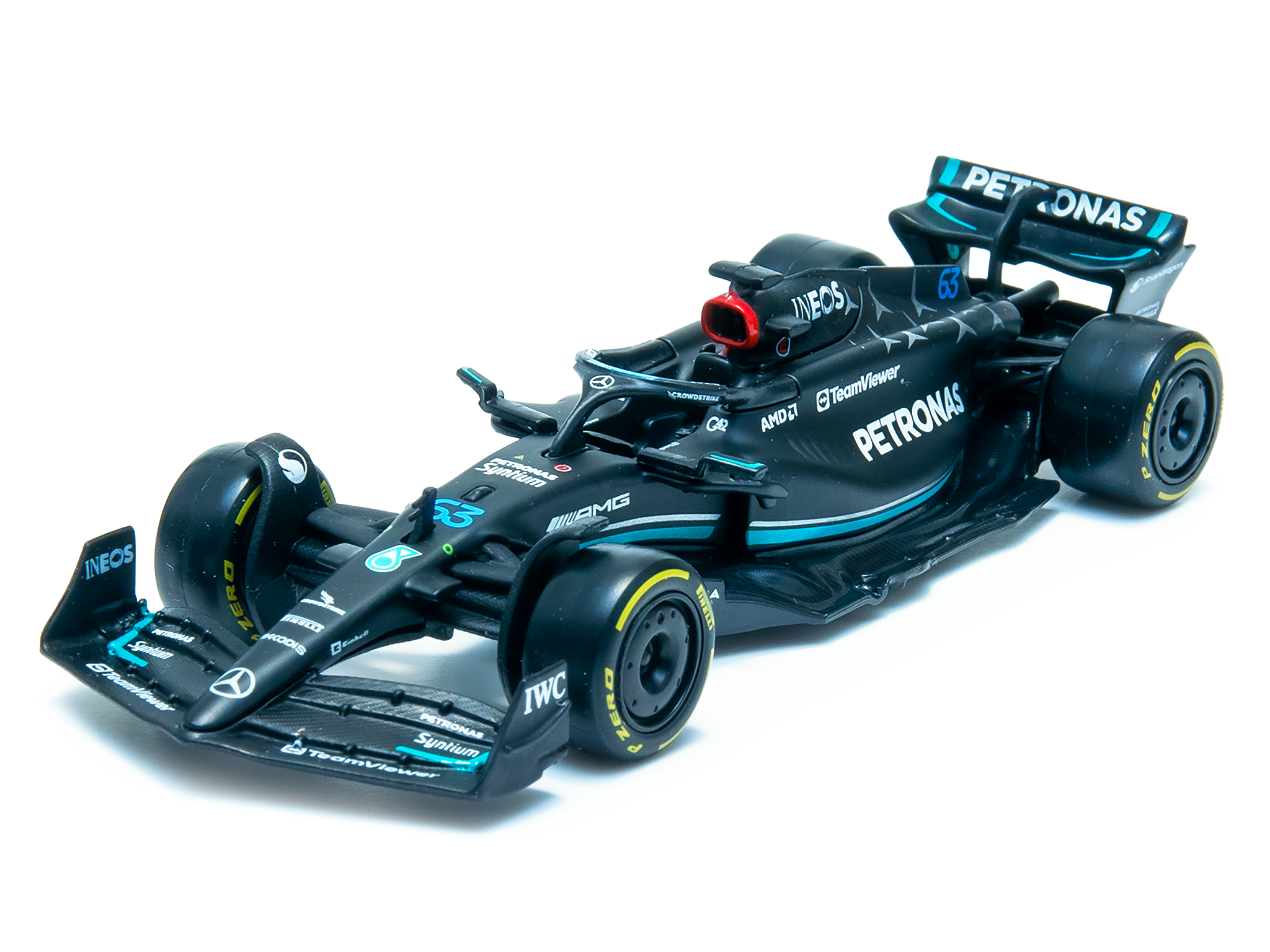 Mercedes-AMG F1 W14 E Performance #63 F1 2023 George Russell - 1:43 Scale Diecast Model Car