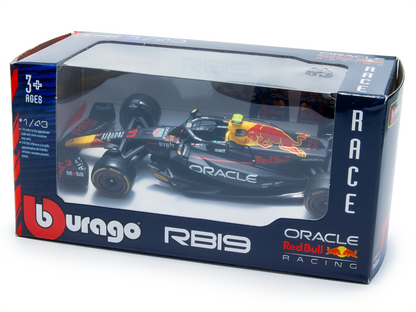 Oracle Red Bull Racing RB19 #11 F1 2023 Sergio Perez - 1:43 Scale Model Car