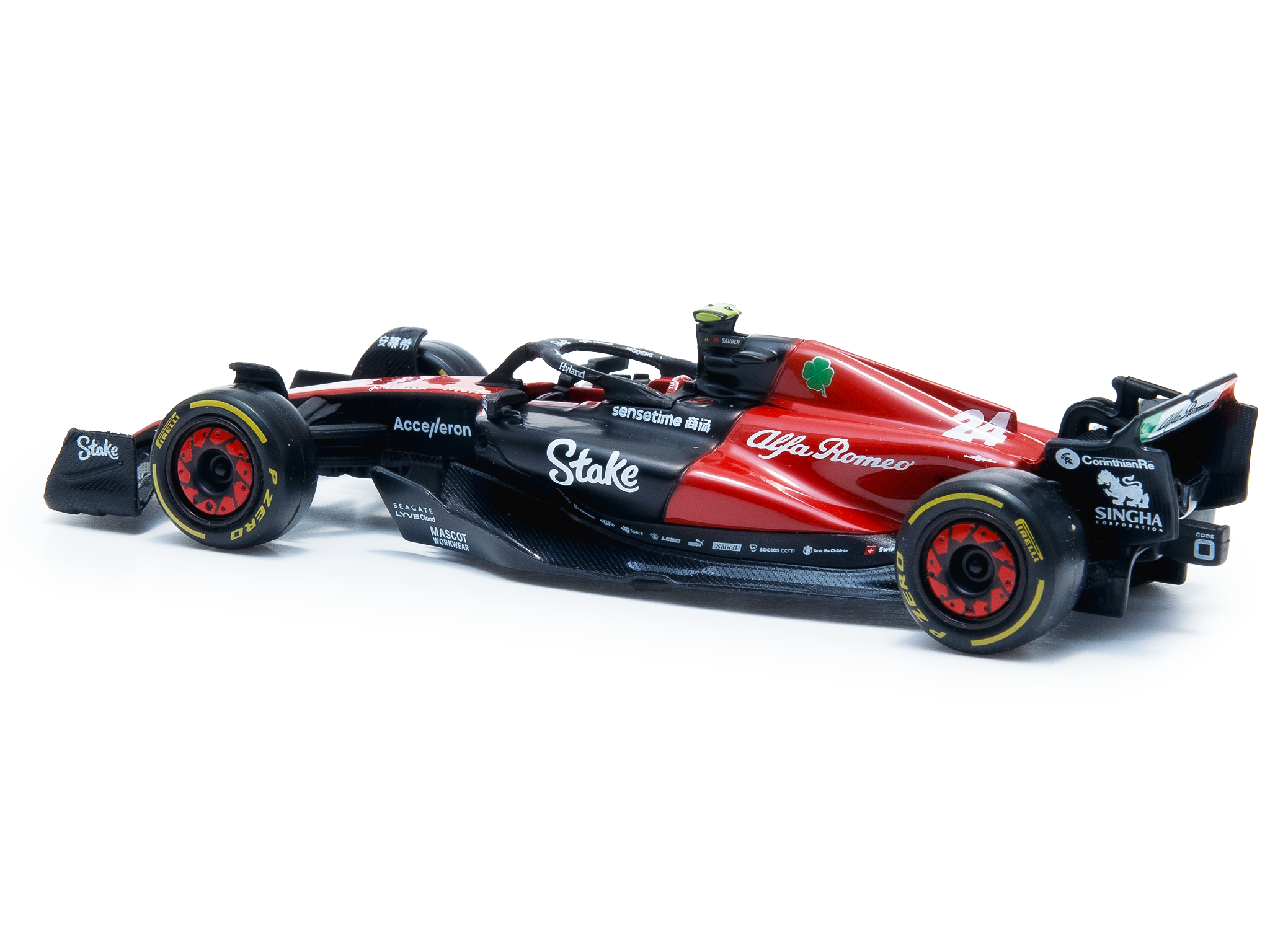 Alfa Romeo F1 Team Stake C43 #24 F1 2023 Guanyu - 1:43 Scale Model Car