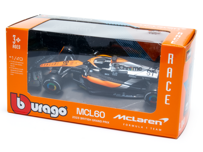 McLaren F1 Team MCL60 #81 F1 2023 Oscar Piastri - 1:43 Scale Model Car