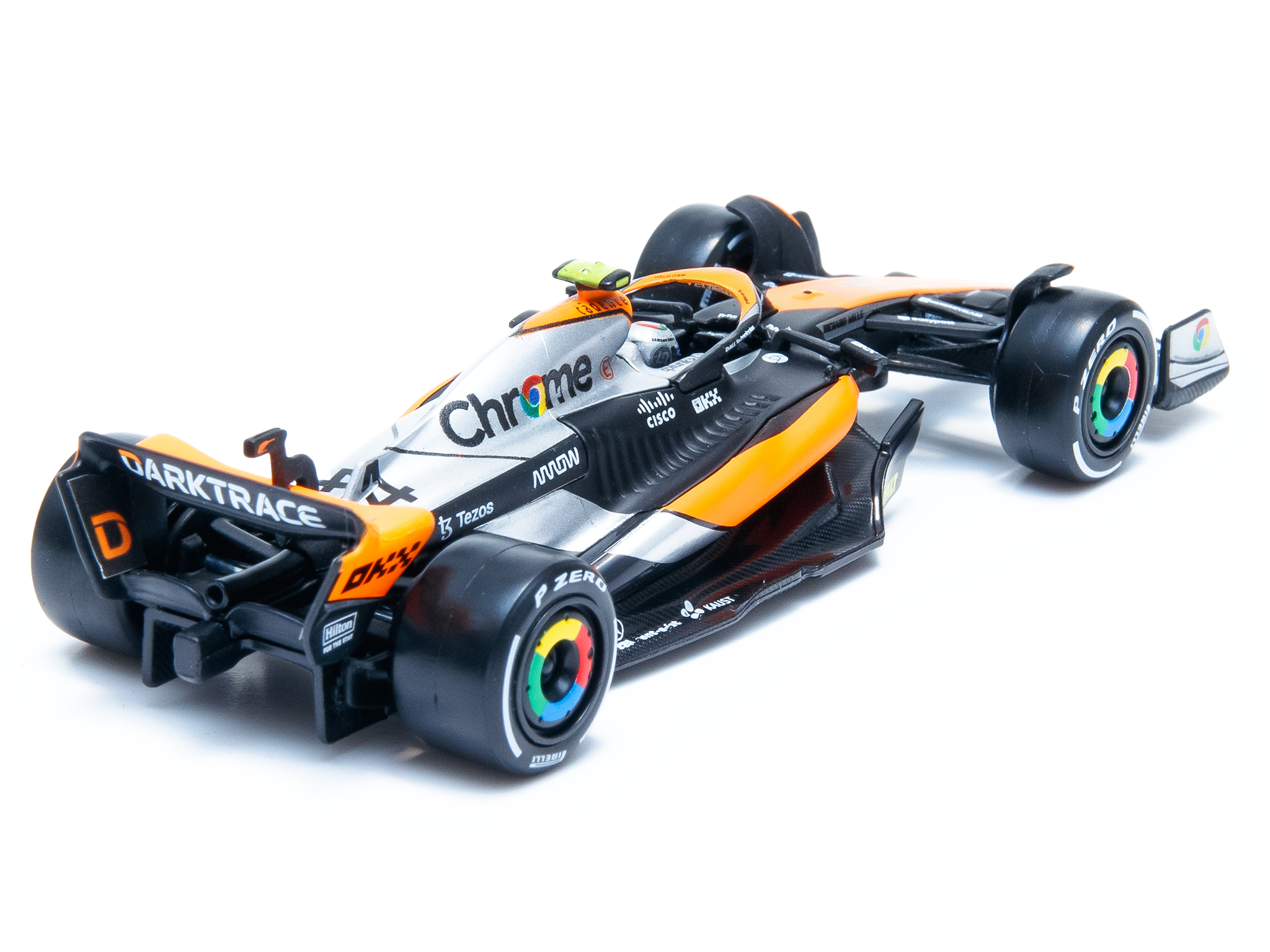 McLaren F1 Team MCL60 #4 F1 British GP 2023 Lando Norris - 1:43 Scale Diecast Model Car (w/Driver)