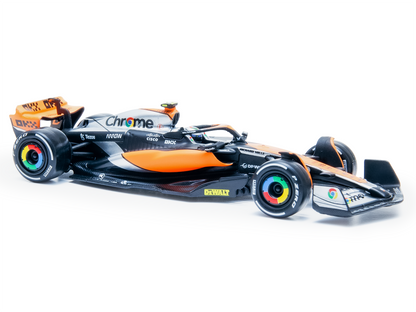 McLaren F1 Team MCL60 #4 F1 British GP 2023 Lando Norris - 1:43 Scale  Model Car (w/Driver)