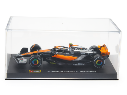 McLaren F1 Team MCL60 #4 F1 British GP 2023 Lando Norris - 1:43 Scale  Model Car (w/Driver)