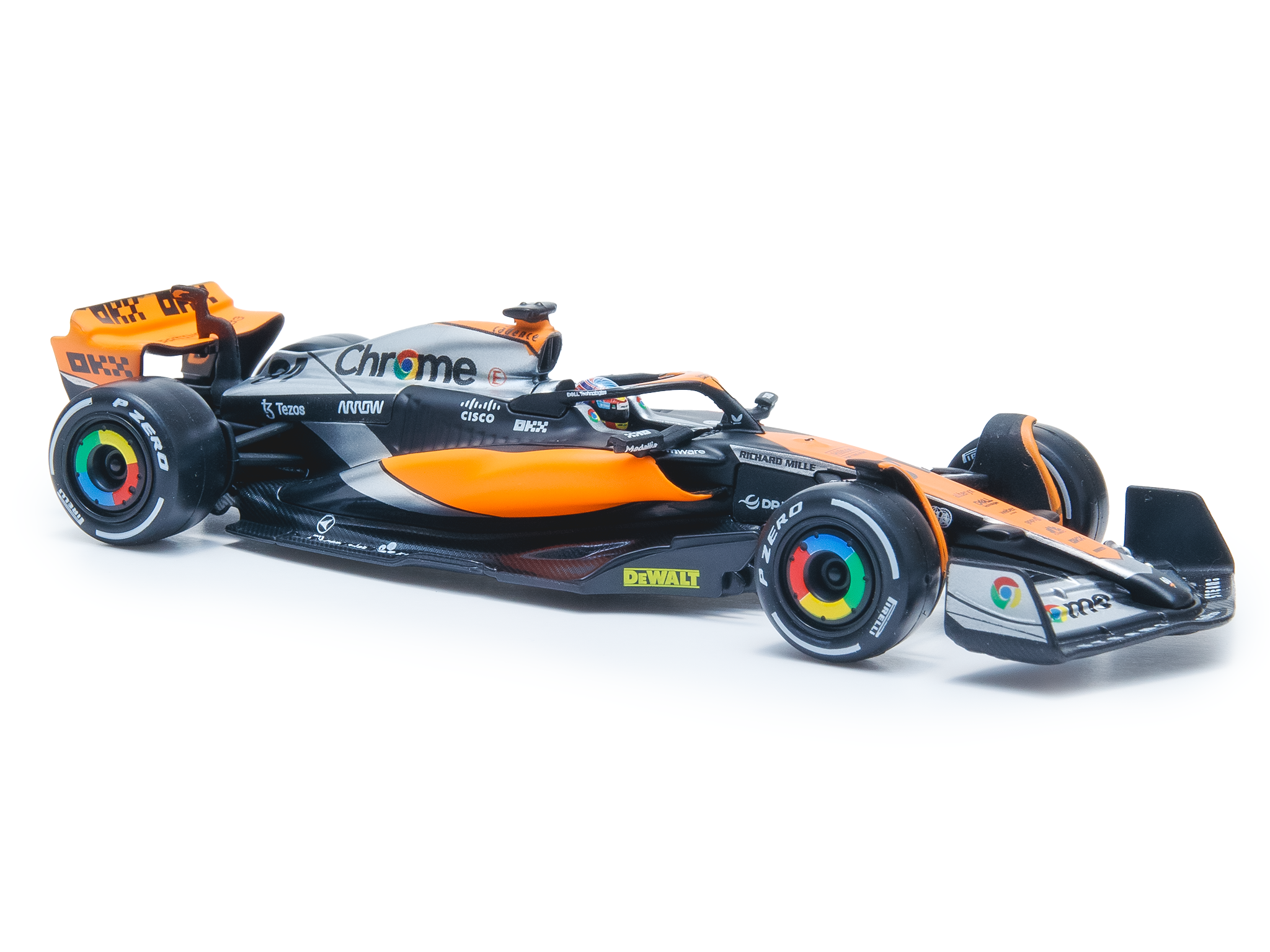 McLaren F1 Team MCL60 #81 F1 2023 Oscar Piastri - 1:43 Scale  Model Car(w/Driver)