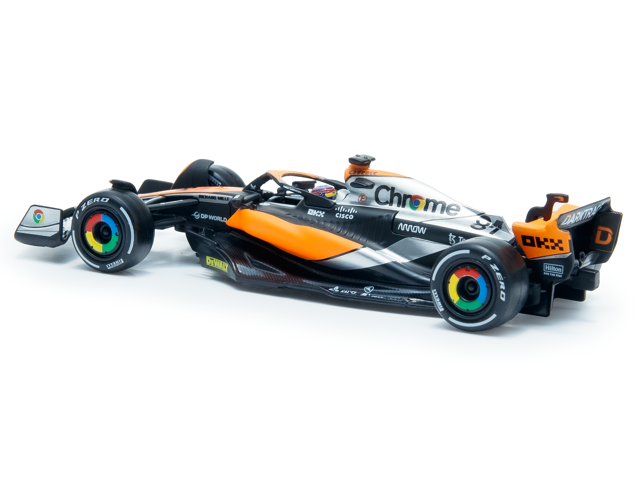 McLaren F1 Team MCL60 #81 F1 2023 Oscar Piastri - 1:43 Scale  Model Car(w/Driver)