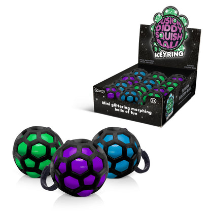 Scrunchems Fusion Squish Ball Keychain