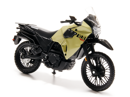 Kawasaki KLR 650 2021 brown - 1:18 Scale Motorbike Model