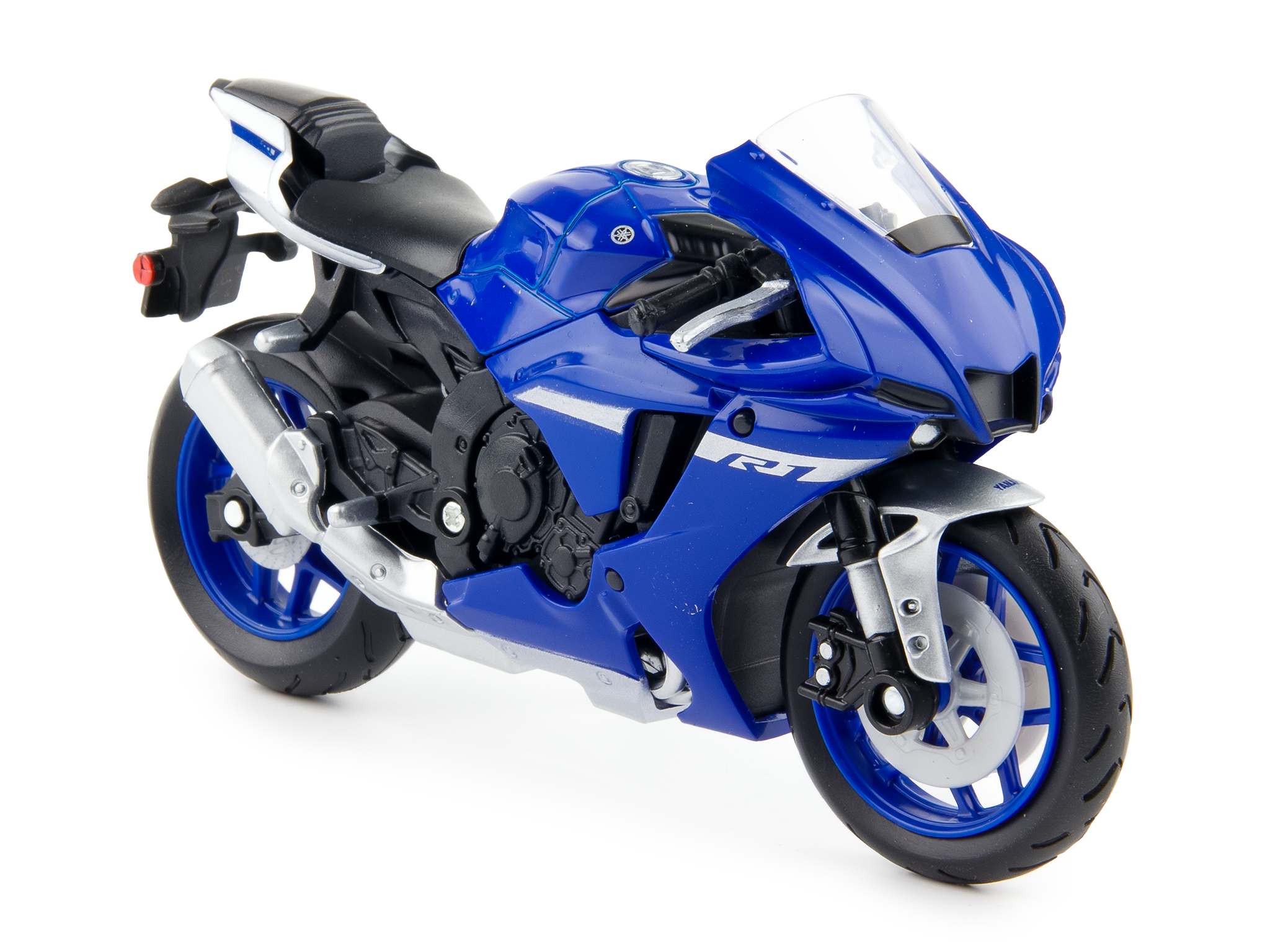 Yamaha YZF-R1 2021 blue - 1:18 Scale Diecast Model Motorcycle