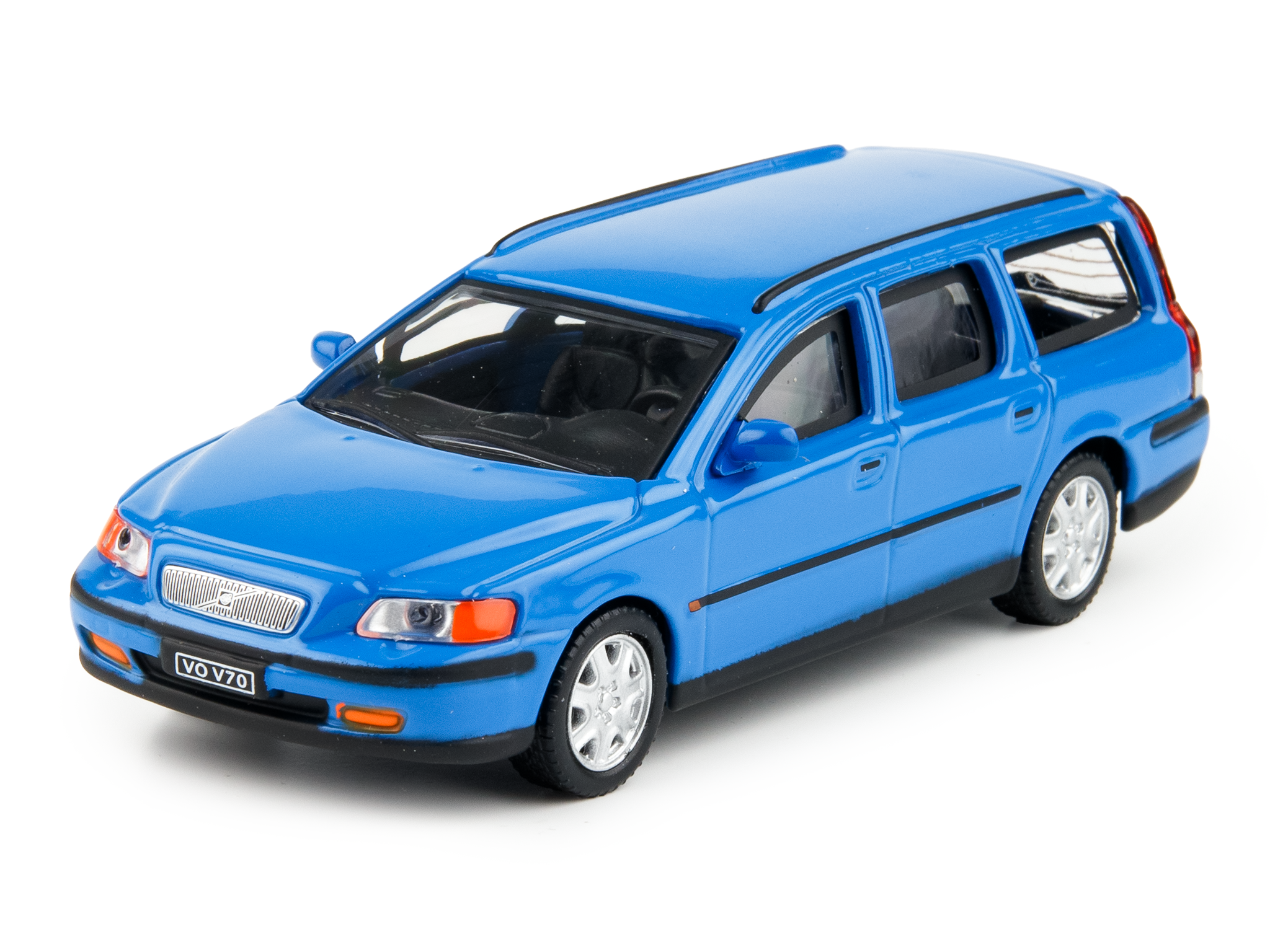 Volvo V70 2008 blue- 1:43 Scale Diecast Model Car
