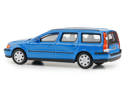 Volvo V70 2008 blue- 1:43 Scale Model Car