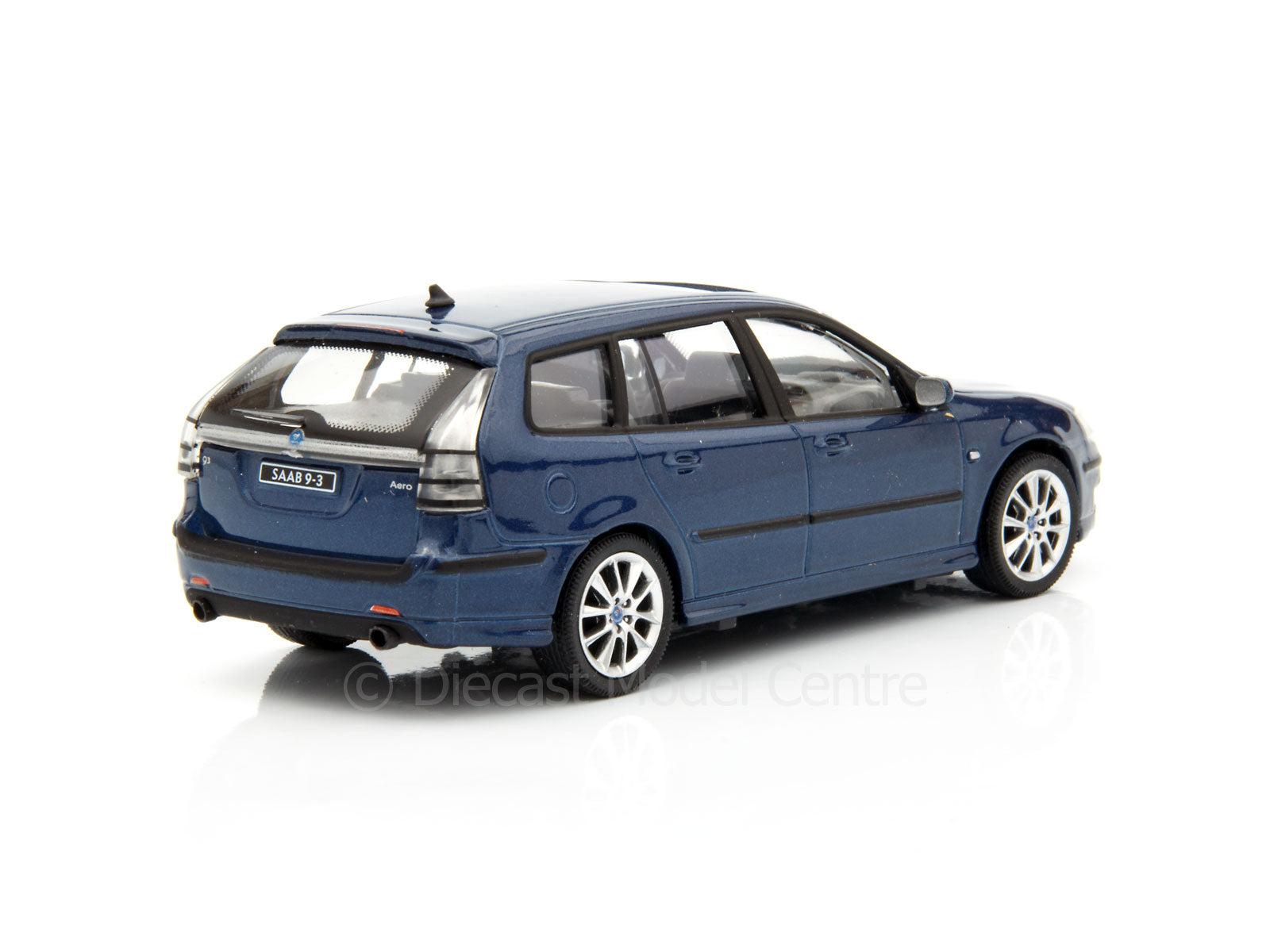 Saab 93 Sport Combi Blue 1:43 Scale Cararama Diecast Model Car
