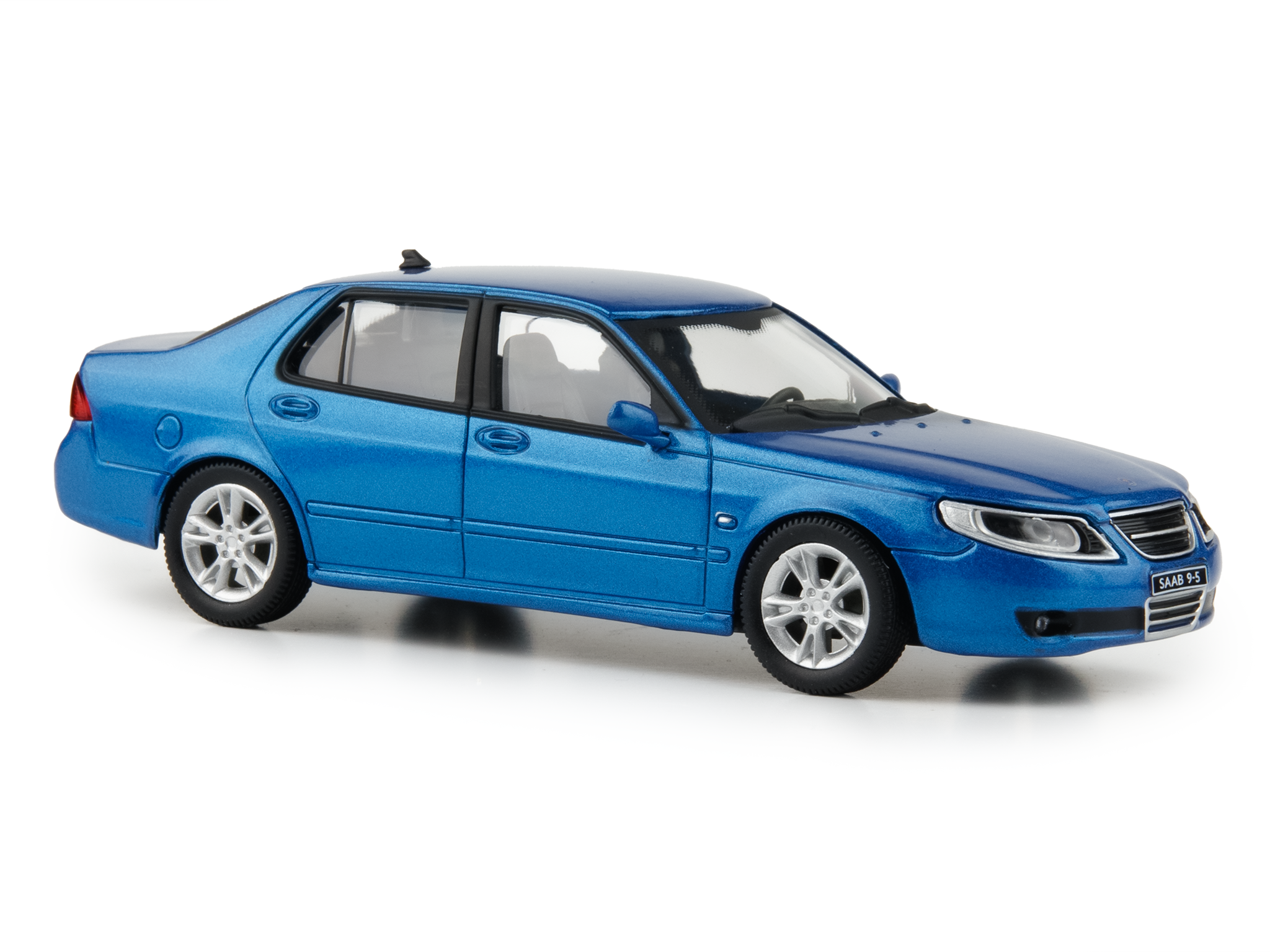 Saab 9.5 1998 blue- 1:43 Scale Diecast Model Car
