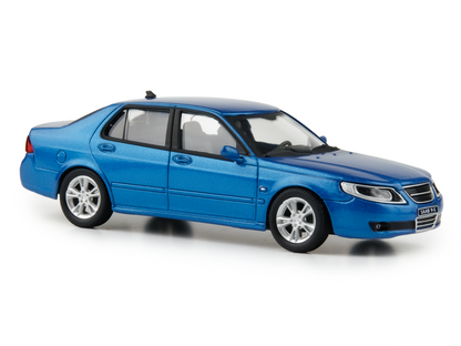 Saab 9.5 1998 blue- 1:43 Scale Model Car