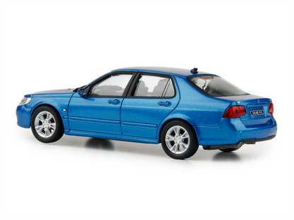 Saab 9.5 1998 blue- 1:43 Scale Model Car