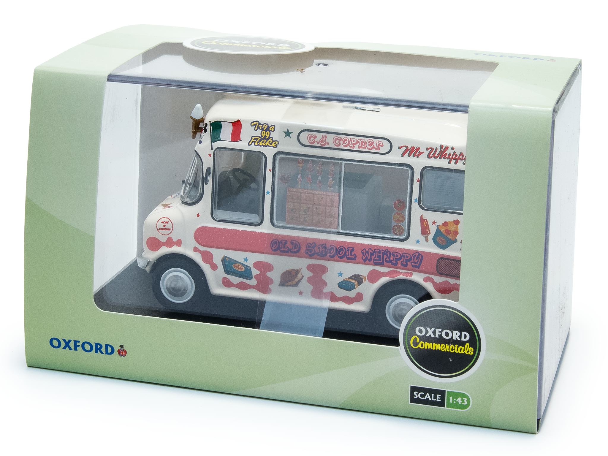 Bedford CF C J Copner Ice Cream Van - 1:43 Scale