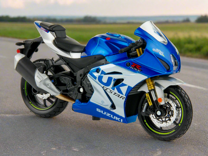 Suzuki GSX-R1000R 2021 blue - 1:18 Scale Motorbike Model