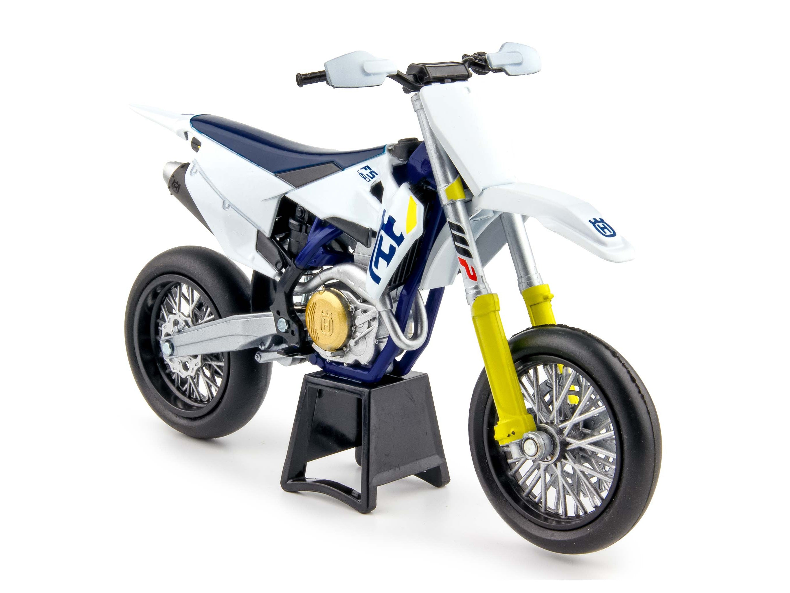 Husqvarna FS 450 2019 white - 1:12 Scale Diecast Model Motorcycle