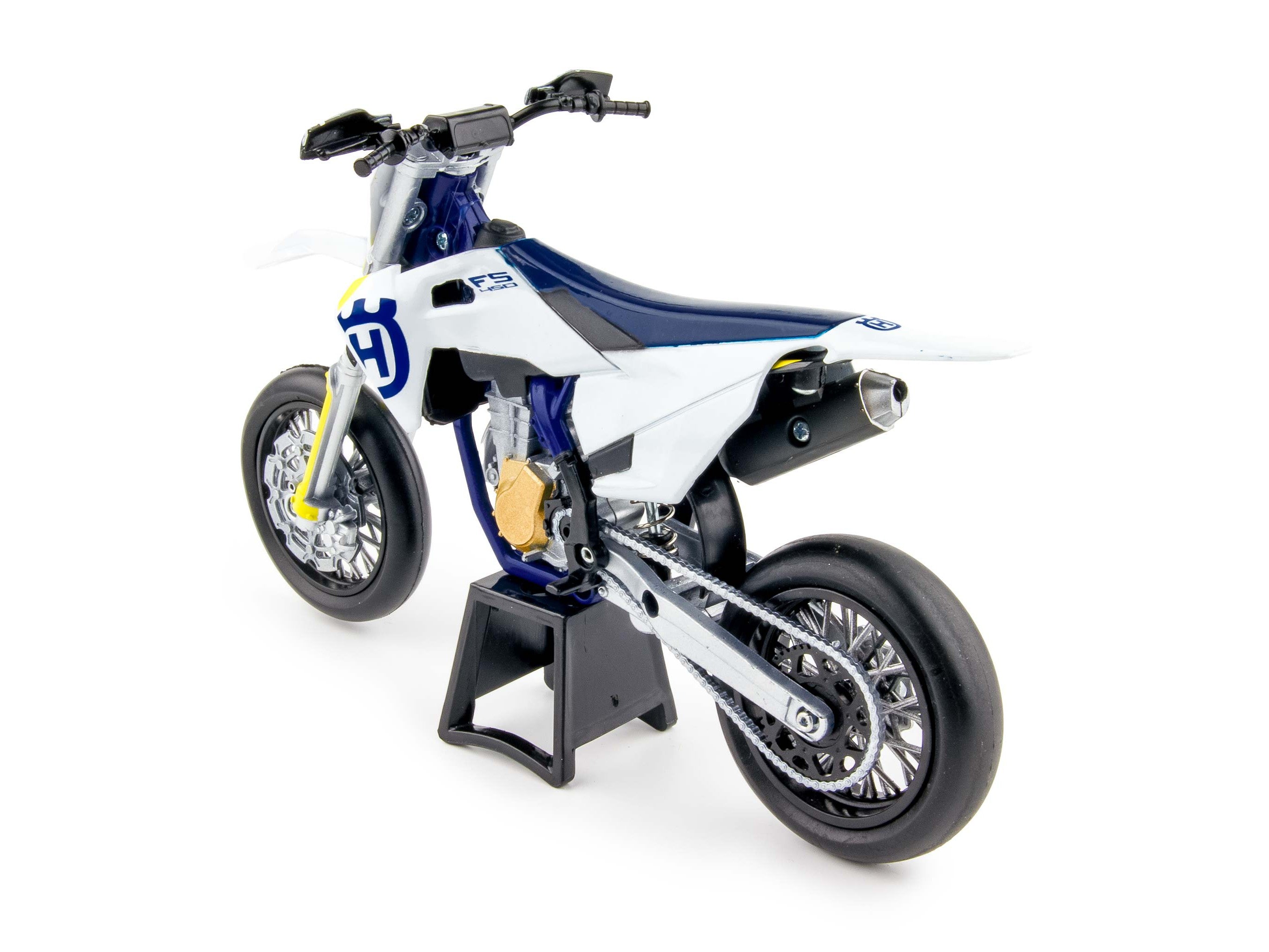 Husqvarna FS 450 2019 white - 1:12 Scale Diecast Model Motorcycle