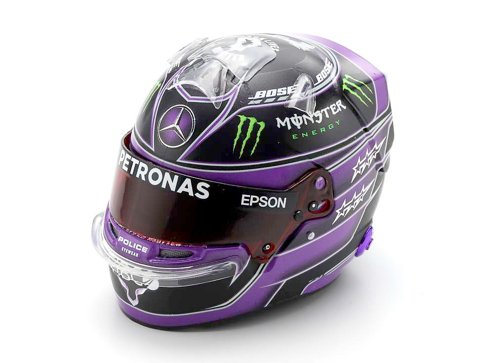 Lewis Hamilton F1 Turkish GP 2020 World Champion - 1:5 Scale Replica Helmet