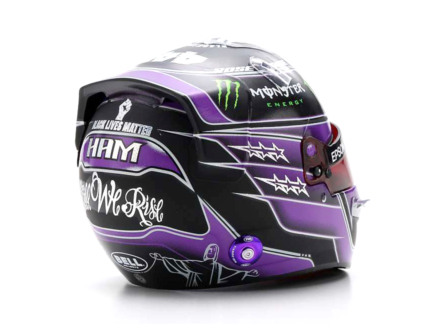 Lewis Hamilton F1 Turkish GP 2020 World Champion - 1:5 Scale Replica Helmet