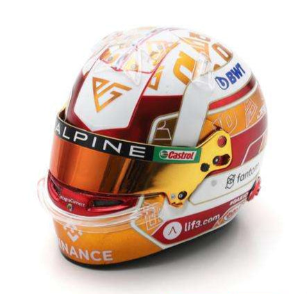Pierre Gasly F1 2023 Helmet 1:5 Scale Spark Resin Replica-Spark-Diecast Model Centre