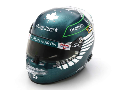 Lance Stroll Aston Martin Aramco Cognizant F1 2023 Helmet - 1:5 Scale