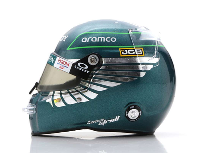 Lance Stroll Aston Martin Aramco Cognizant F1 2023 Helmet - 1:5 Scale